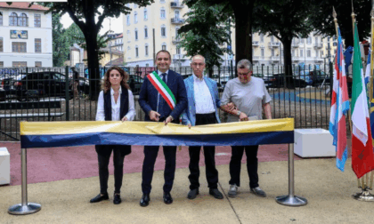 Valdocco, inaugurata la nuova area pedonale tra via Masserano e vicolo Grosso