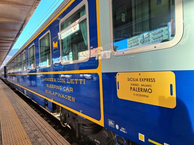 Treni turistici, torna il Sicilia Express da Torino a Palermo per l’esodo estivo
