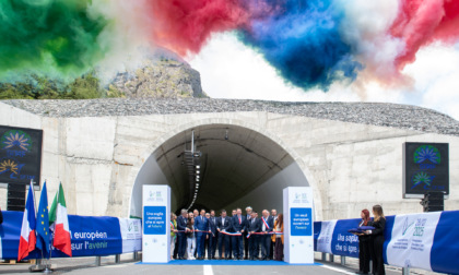 Traforo del Frejus: aperta al traffico la seconda canna, presenti i ministri Matteo Salvini e Philippe Tabarot