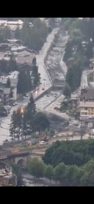 Bomba d’acqua del 30 giugno 2025 a Bardonecchia il Governo riconosce lo stato d’emergena