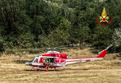 Padre e la figlia di 8 anni, recuperati dai pompieri lungo la Ferrata della Roceja