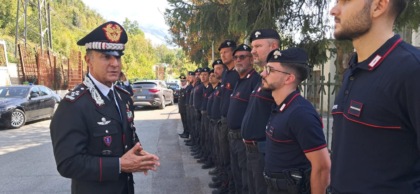 Visita del Comandante Generale dell’Arma dei Carabinieri Salvatore Luongo, alle Stazioni di Chiomonte e Sestriere