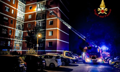 Incendio in un alloggio a Torino