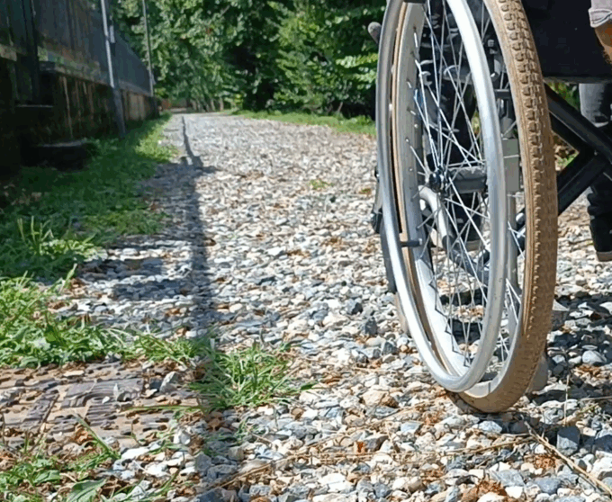 Parco del Meisino, gli attivisti per l’ambiente: “I percorsi ciclopedonali con il nuovo pietrisco sono impraticabili”