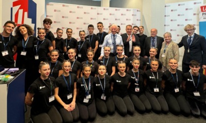 Twirling, l’assessore Bongioanni premia le campionesse europee Free Style
