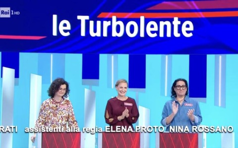Reazione a Catena: nella puntata di ieri “le Turbolente” da Torino contro i campioni in carica “i Pane e Miele”