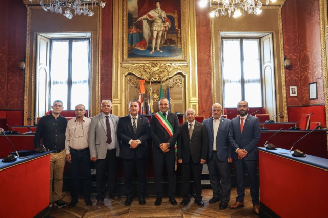 L’incontro di Lo Russo con una delegazione di sindaci dei territori palestinesi