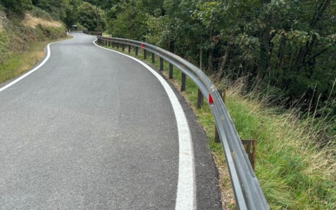 Nuove barriere di circa 600 metri sulla Strada Provinciale 30 del Santuario di Sant’Ignazio