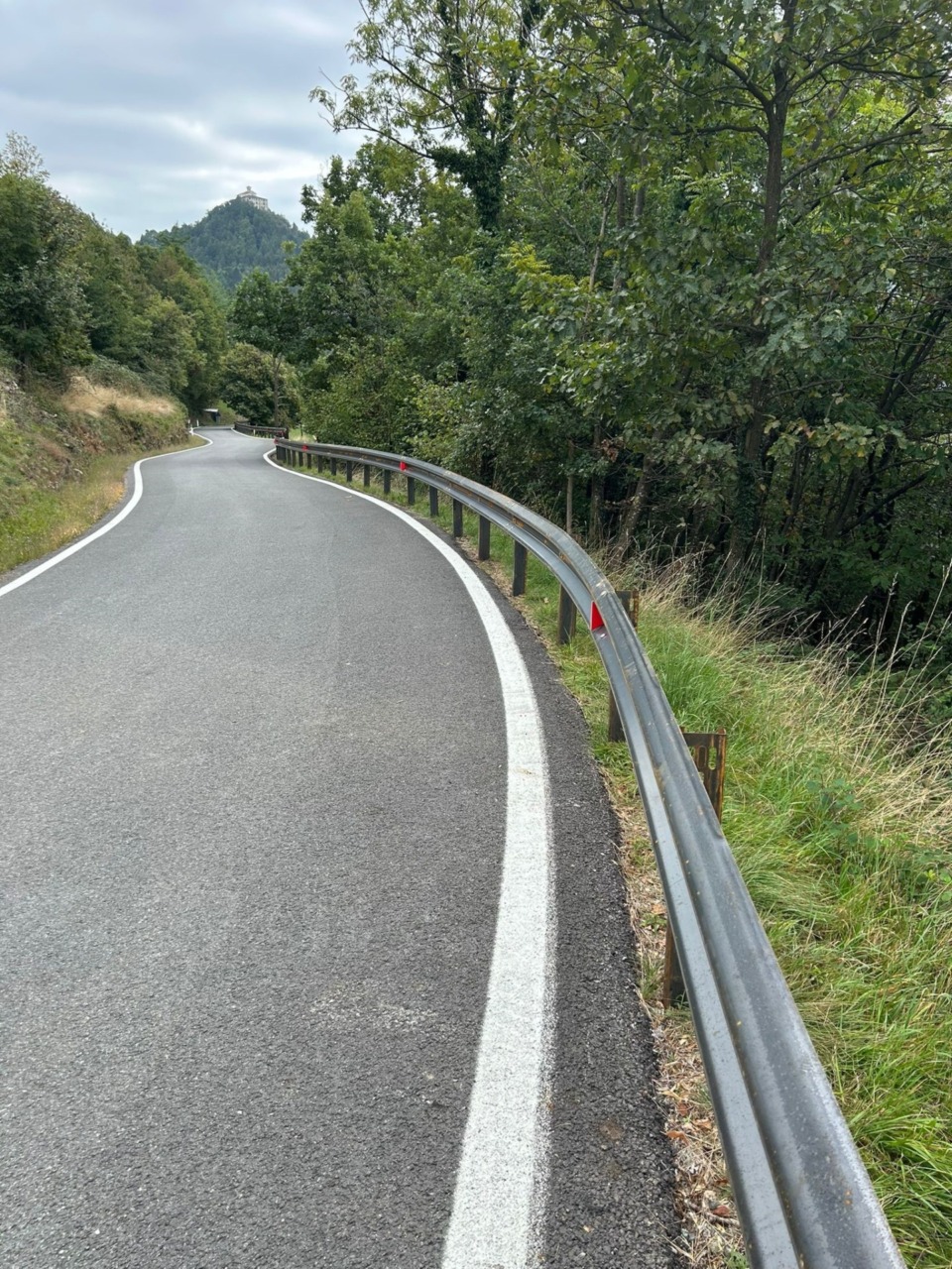 Nuove barriere di circa 600 metri sulla Strada Provinciale 30 del Santuario di Sant’Ignazio