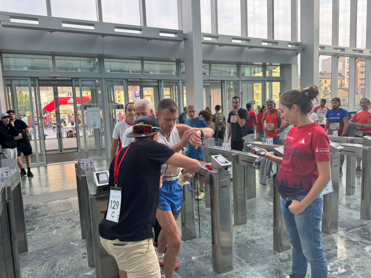 Oltre 200 partecipanti per la “Vertical Run” al Grattacielo della Regione