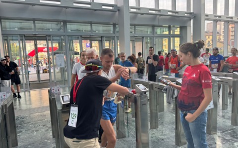 Oltre 200 partecipanti per la “Vertical Run” al Grattacielo della Regione
