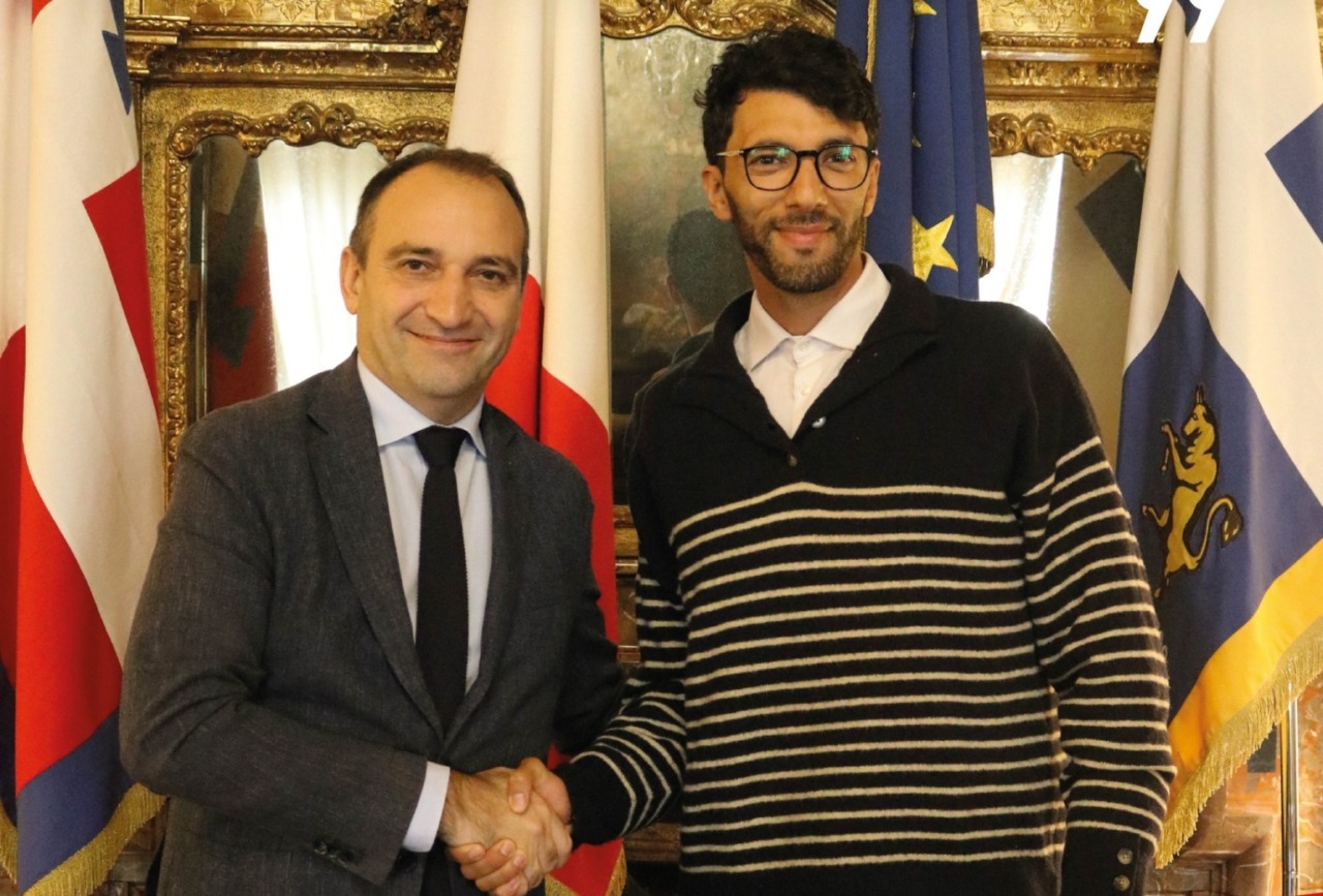 Il sindaco Lo Russo incontra Abderrahmane Amajou, il presidente di ActionAid Italia che era sulla Flotilla