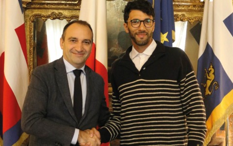 Il sindaco Lo Russo incontra Abderrahmane Amajou, il presidente di ActionAid Italia che era sulla Flotilla