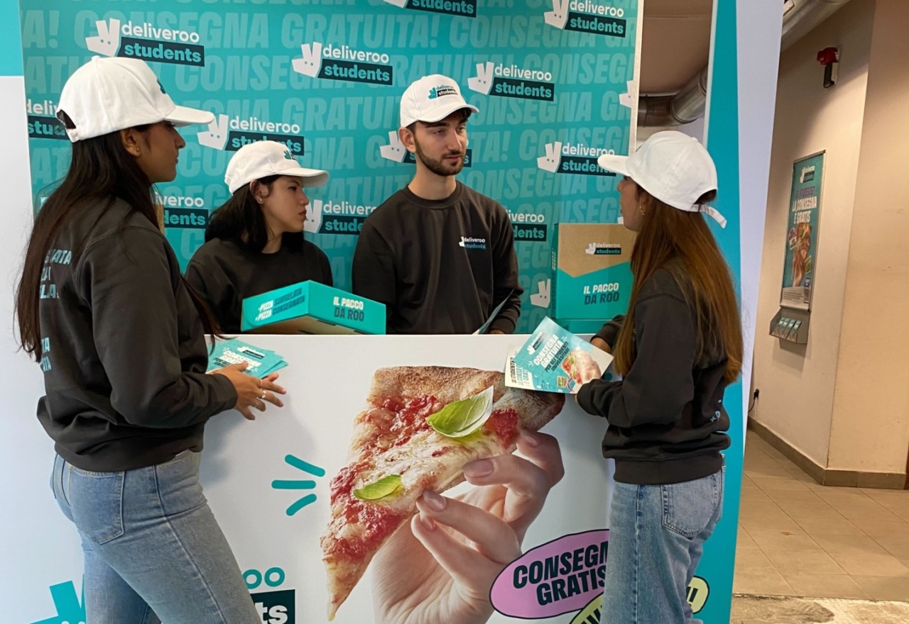 Deliveroo, il tour nelle Università italiane arriva a Torino