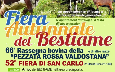 A Quincinetto torna la Fiera Autunnale del Bestiame