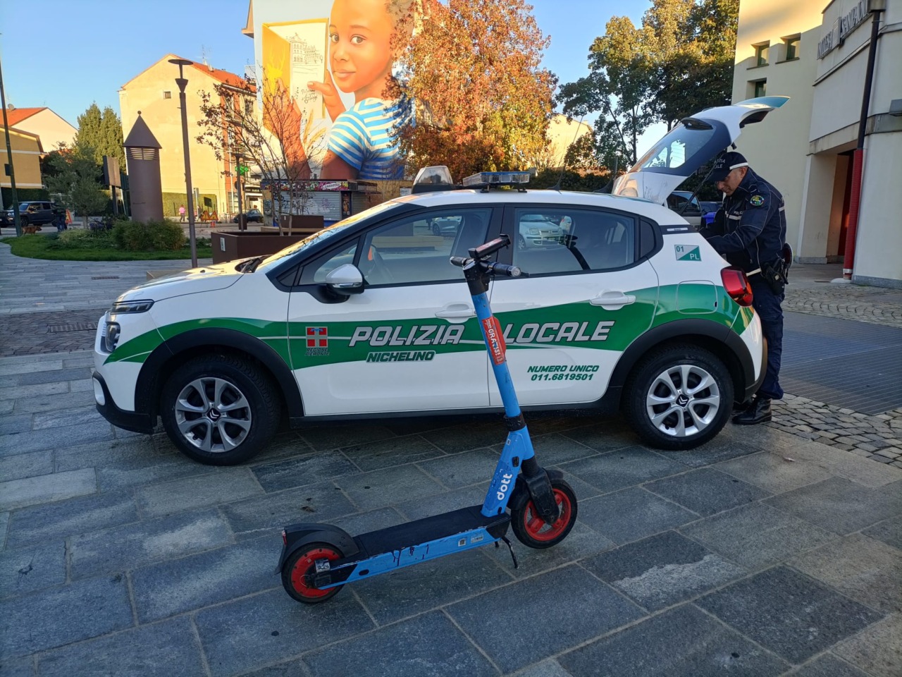 Nichelino, monopattini e bici elettriche, intensificati i controlli in città