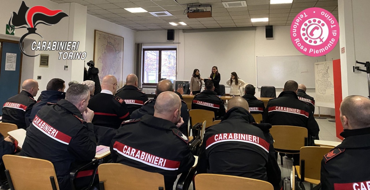 Prosegue la collaborazione tra Telefono Rosa Piemonte e Carabinieri di Torino a sostegno delle vittime di violenza