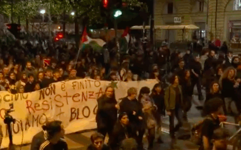 Corteo Pro Pal: in piazza Castello erano 6mila, oggi un’altra manifestazione