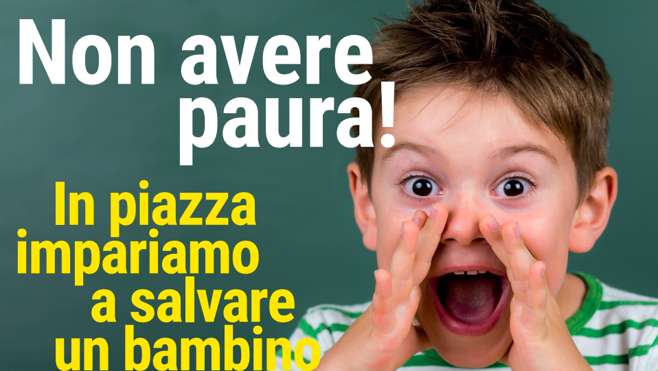 A Torino “Una Manovra per La Vita” insegna a salvare i bambini dal soffocamento