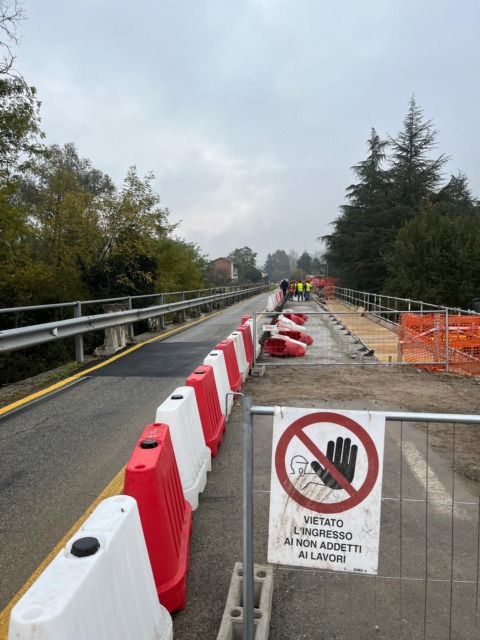 A Sciolze da lunedì 27 ottobre a giovedì 27 novembre sarà chiuso al traffico il ponte della Strada Provinciale 98 di Marentino