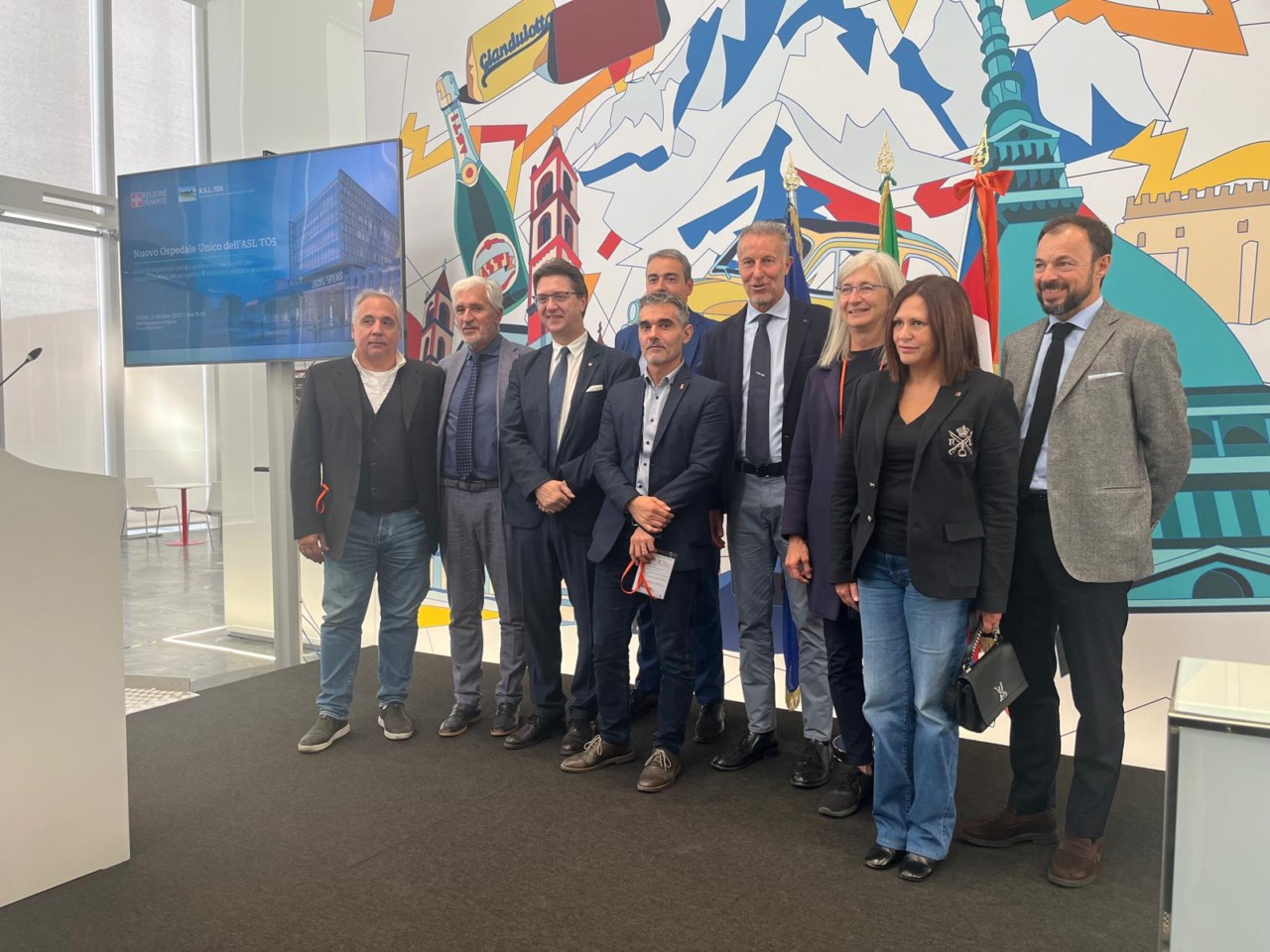 Nuovo ospedale unico dell’ASL TO5: presentato il progetto da 302 milioni che sorgerà a Cambiano