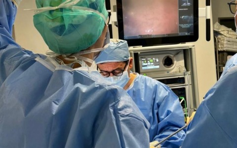 Al Mauriziano il robot per asportare il polmone con due adenocarcinomi