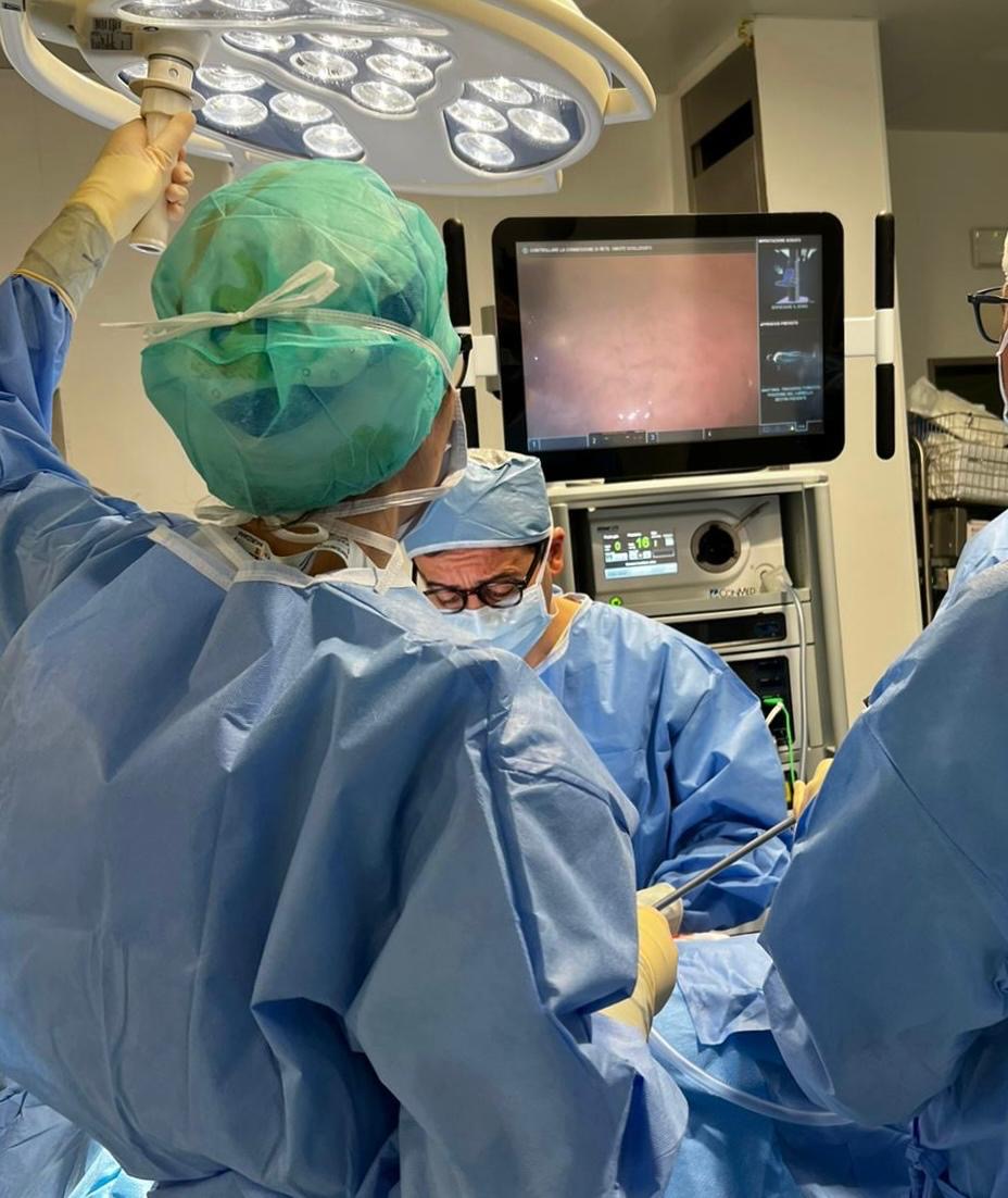 Al Mauriziano il robot per asportare il polmone con due adenocarcinomi