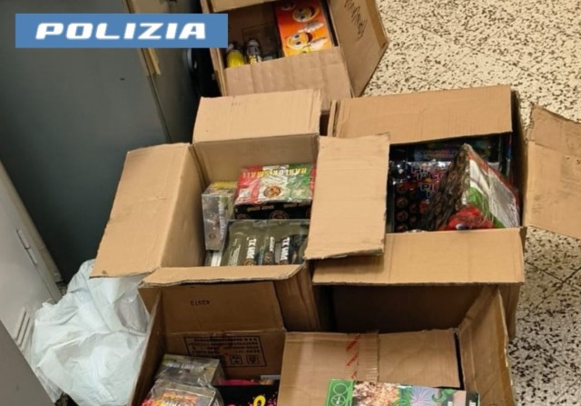 A Givoletto sequestrati oltre 130 chili di artifici pirotecnici, erano vicino ad una cisterna di gasolio