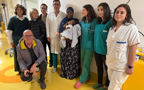 Dalla Somalia al Regina Margherita di Torino: bimbo di 13 mesi con grave cardiopatia congenita operato con successo
