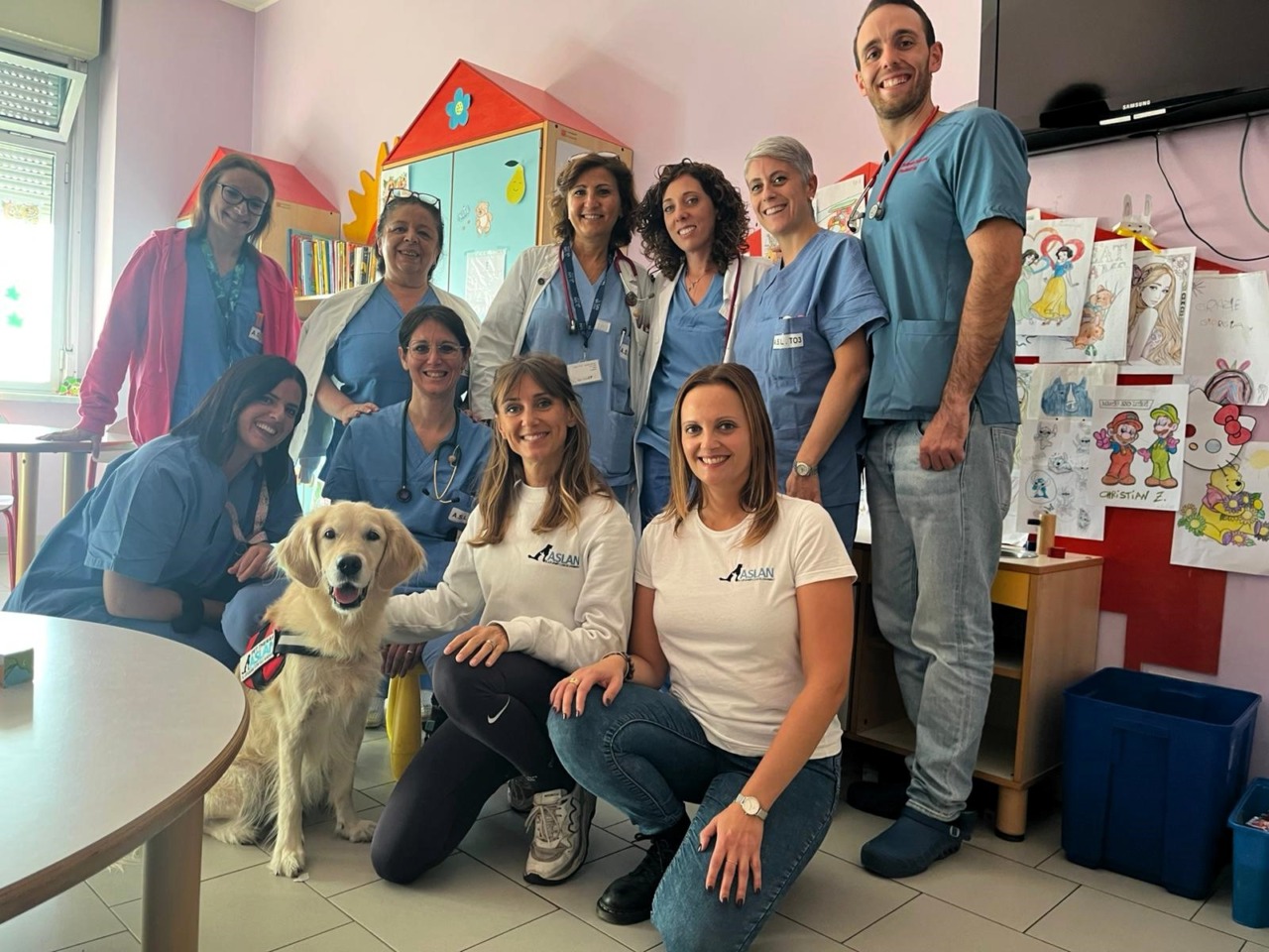 Cuore a 4 zampe: a Rivoli la pet therapy arriva in pediatria