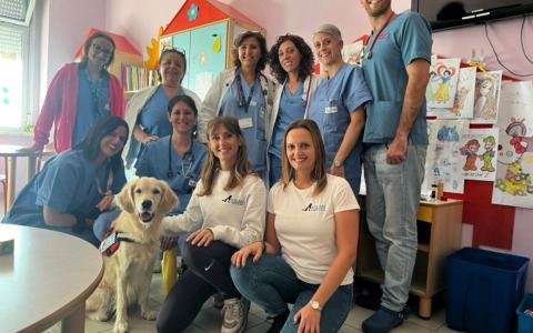 Cuore a 4 zampe: a Rivoli la pet therapy arriva in pediatria
