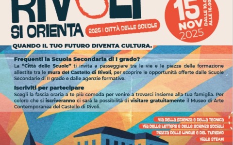 “Rivoli si orienta” Città delle scuole