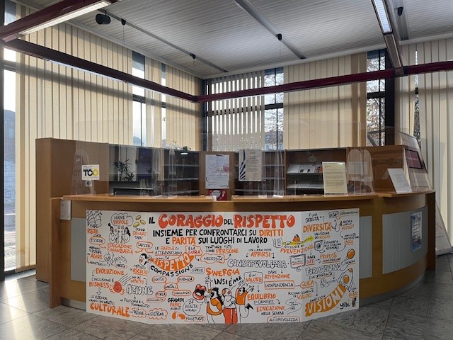 La Camera di commercio di Torino si veste d’arancio contro la violenza di genere