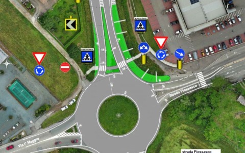 #StradeCittaMetroTO: una nuova rotatoria sulla Provinciale 143 a Tetti Francesi