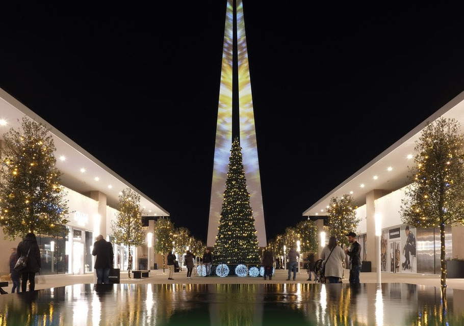 Torino Outlet Village: un Natale da sogno tra pista di pattinaggio su ghiaccio, mercatini natalizi e grandi sconti