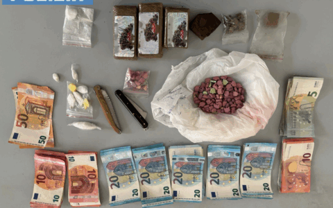 Sequestrate duecento pastiglie di MDMA ai giardini Madre Teresa di Calcutta