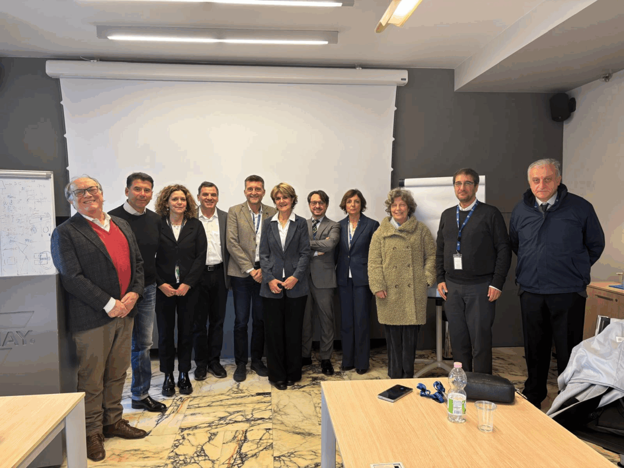 Visita della rettrice Cristina Prandi allo stabilimento Vishay Semicoductors