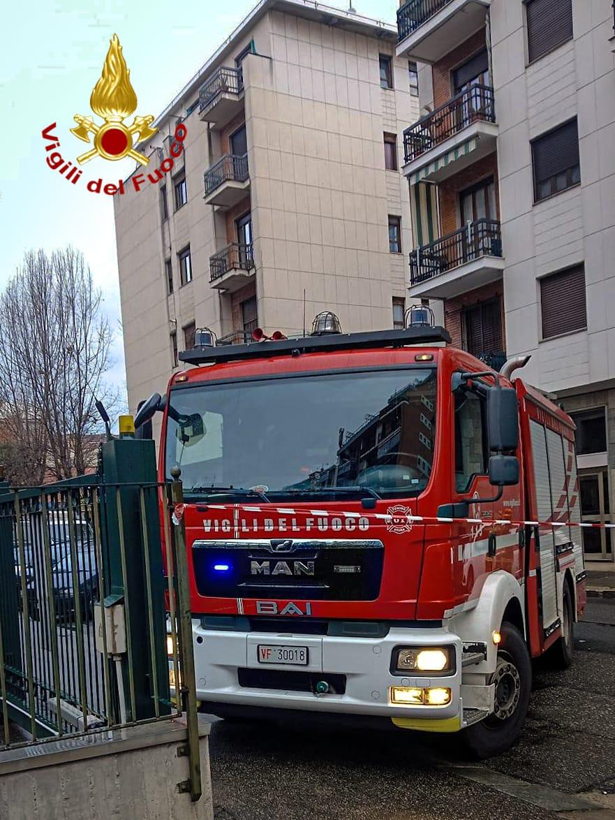 Fuga di gas in via Poggio, intervento dei pompieri