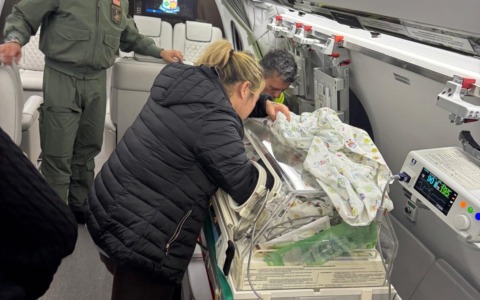 Aeronautica Militare: doppio trasporto sanitario urgente per due neonati con velivolo Gulfstream G650