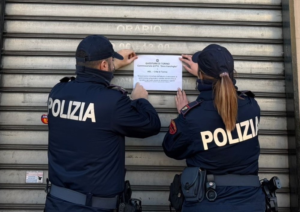Controlli nel quartiere Aurora: la polizia sospende la licenza ad una gastronomia