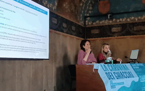 Presentato il VI report Carovana dei Ghiacciai sui dati dell’instabilità in alta quota