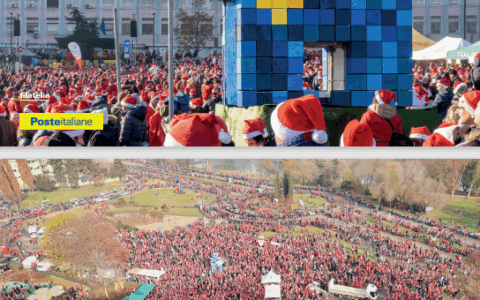 Poste Italiane partecipa al 15° Raduno dei Babbi Natale
