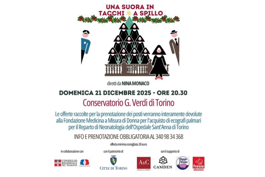 Una suora “sui tacchi” a fin di bene: spettacolo benefico, promosso dalla Consulta femminile