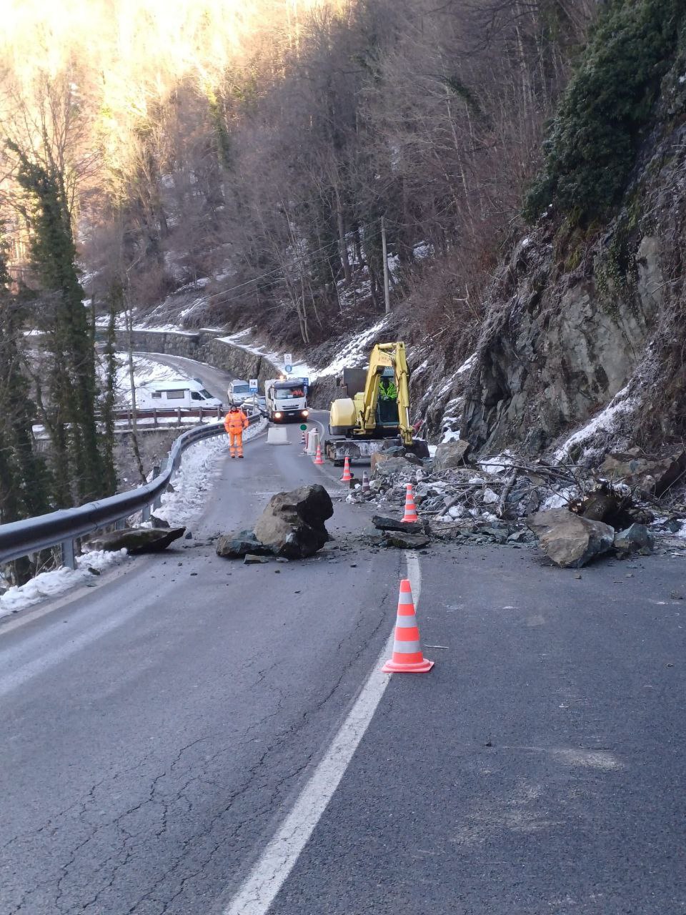 #StradeCittaMetroTo: la Sp 32 della Valle di Viù riaperta a senso unico alternato