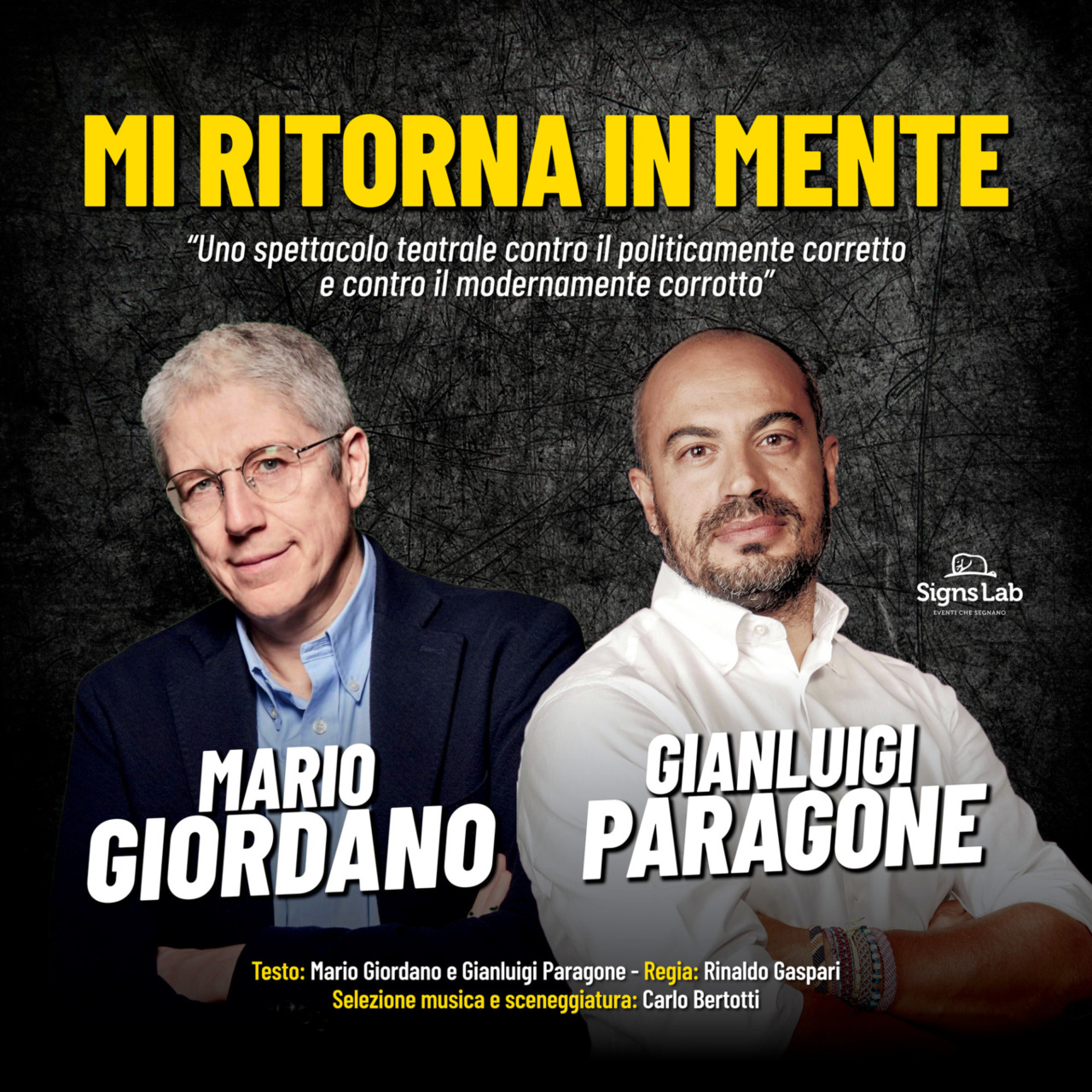 “MI RITORNA IN MENTE” al Teatro Gioiello di Torino il 27 gennaio 2026