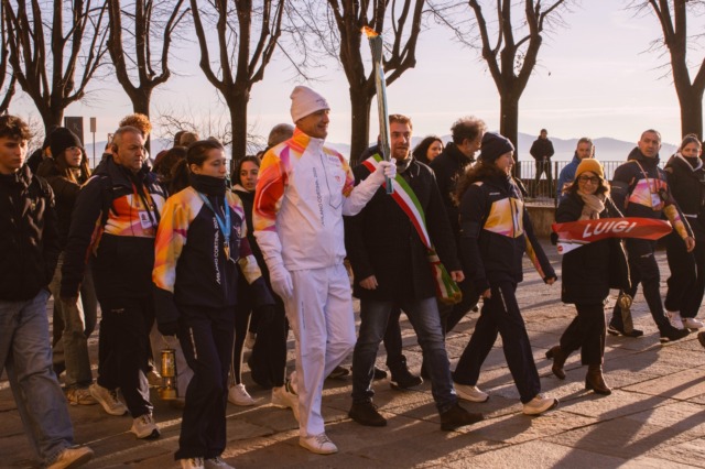 Rivoli e Collegno nel viaggio della Fiamma Olimpica verso Milano Cortina 2026