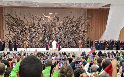 La protezione civile del Piemonte all’udienza di fine Giubileo con il Papa