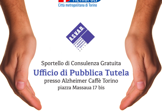 Città metropolitana di Torino e ASVAD per la tutela delle persone fragili