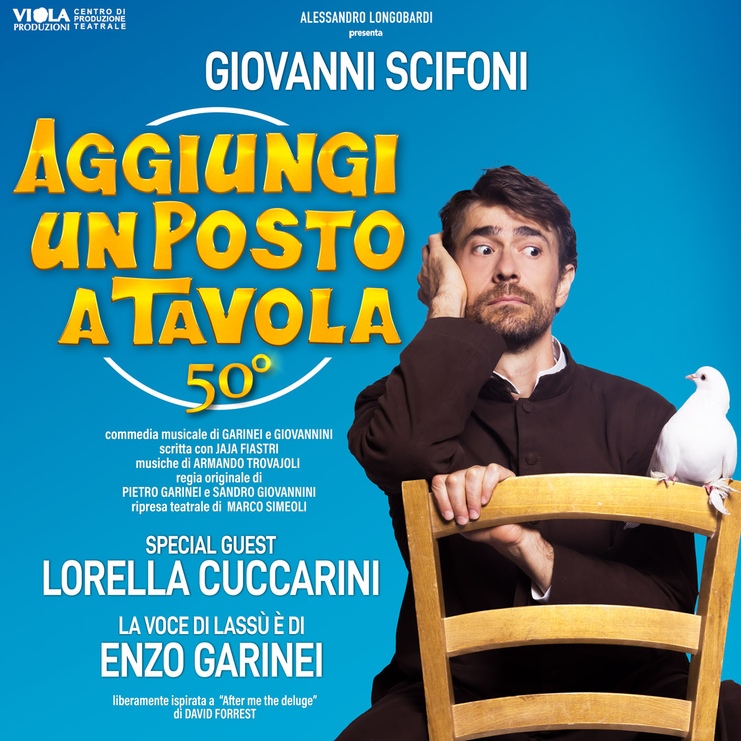 “Aggiungi un Posto a Tavola”, dal 30 gennaio al 1 febbraio 2026 al Teatro Alfieri di Torino