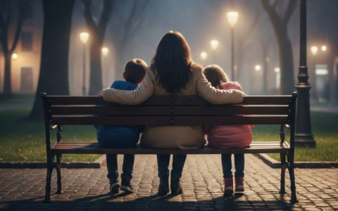 Di notte al giardinetto per sfuggire alla violenza in casa: la scelta disperata di una mamma